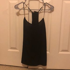 Sheer black tank top!
